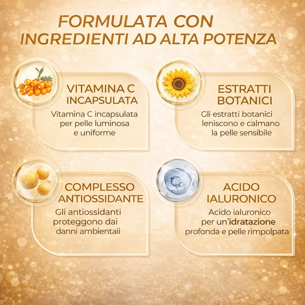 Capsule Glow – Crema Illuminante alla Vitamina C