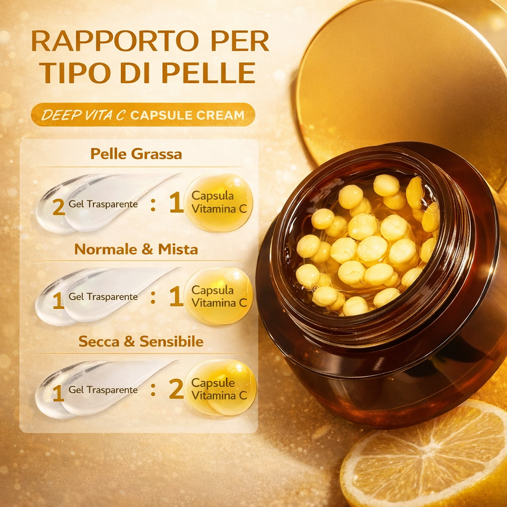 Capsule Glow – Crema Illuminante alla Vitamina C